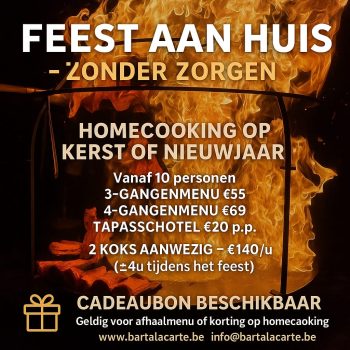 bartalacarte eindejaar 2025